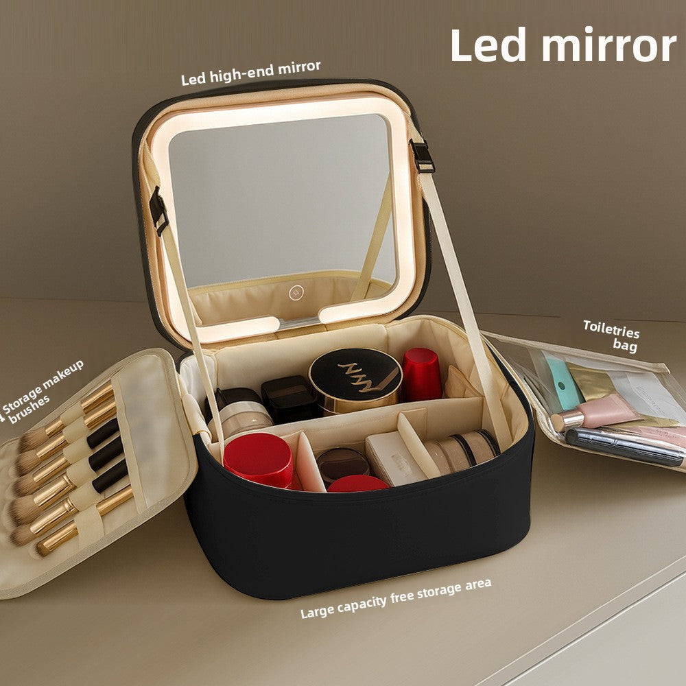 Velmora Care | LED Illuminated Travel Cosmetic Bag