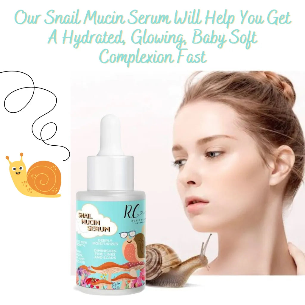 Velmora Care | Snail Mucin Serum with Vitamin C & E