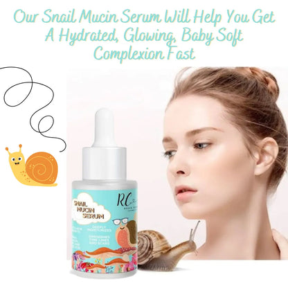 Velmora Care | Snail Mucin Serum with Vitamin C & E