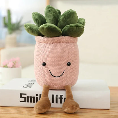 Velmora Care | Smiling Tulip Plush Plant Decor