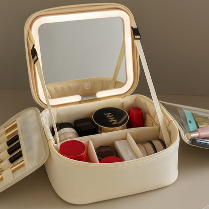 Velmora Care | LED Illuminated Travel Cosmetic Bag