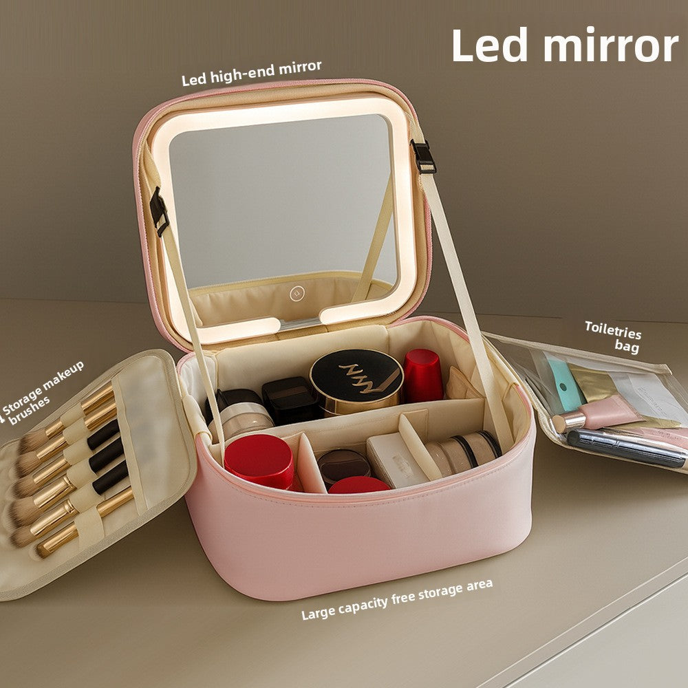 Velmora Care | LED Illuminated Travel Cosmetic Bag