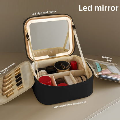 Velmora Care | LED Illuminated Travel Cosmetic Bag