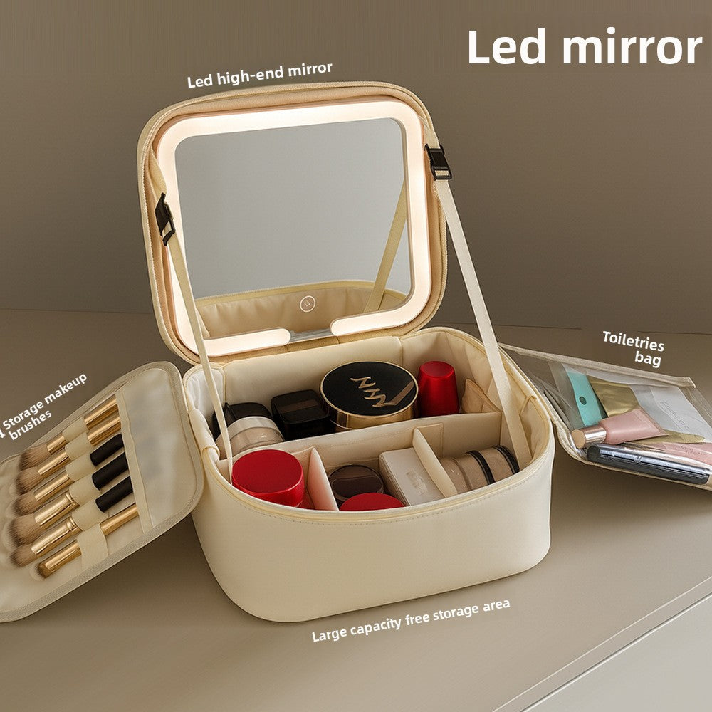 Velmora Care | LED Illuminated Travel Cosmetic Bag